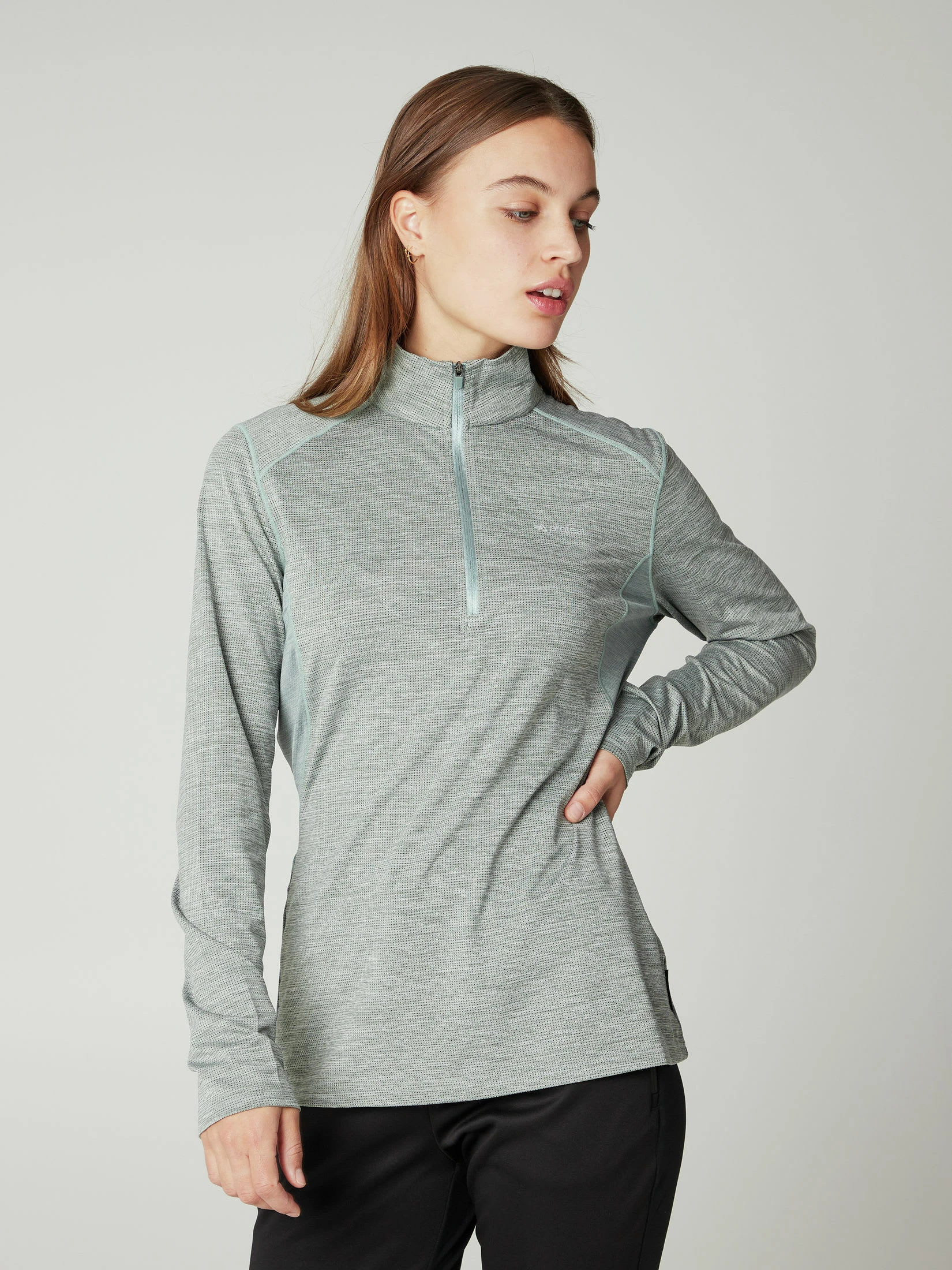 Protest 1/4 Fleece " PRTSENNA In Auroragreen 4 Protest 1/4 Fleece " PRTSENNA In Auroragreen – Bild 2