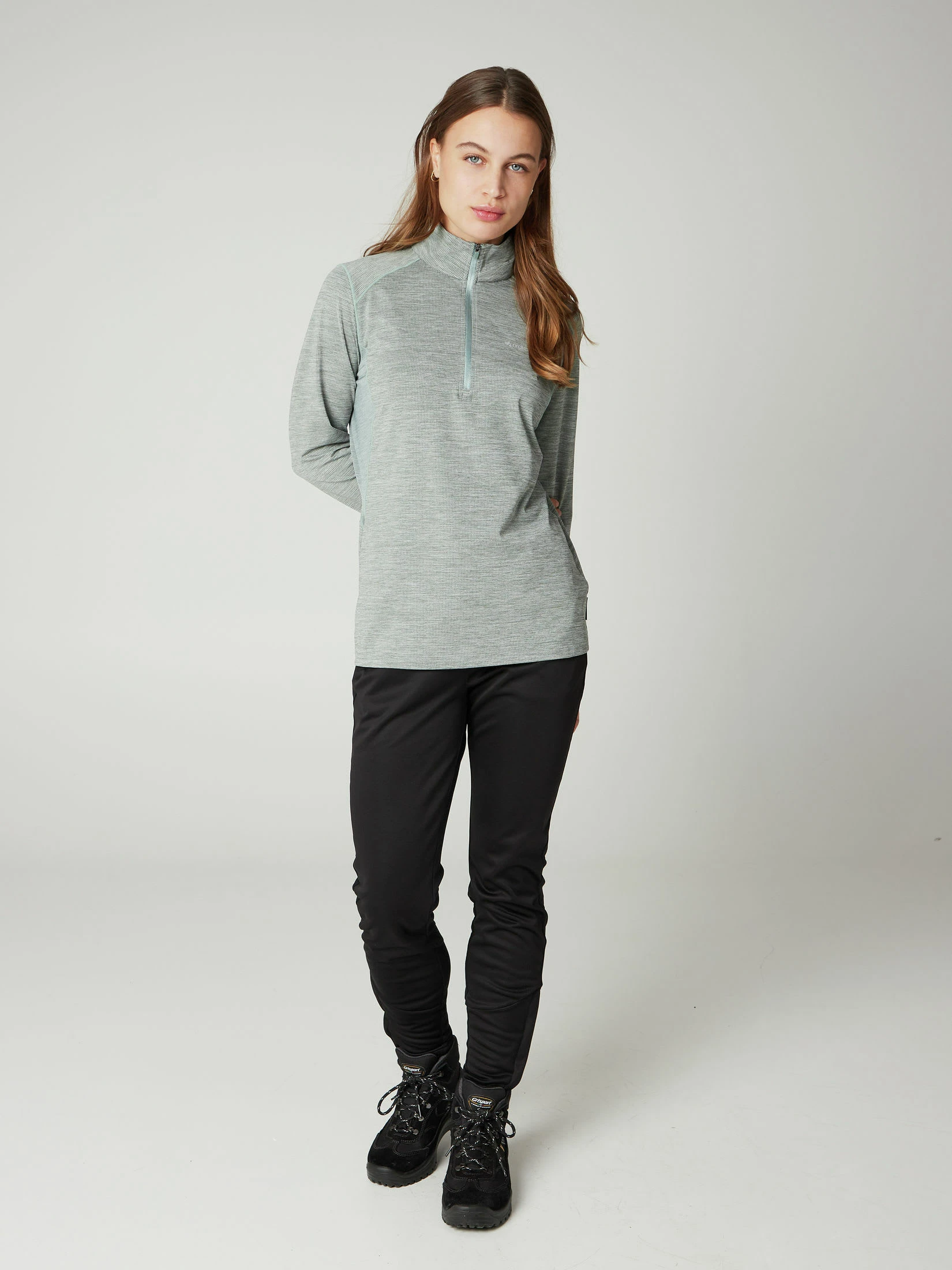 Protest 1/4 Fleece " PRTSENNA In Auroragreen 5 Protest 1/4 Fleece " PRTSENNA In Auroragreen – Bild 3