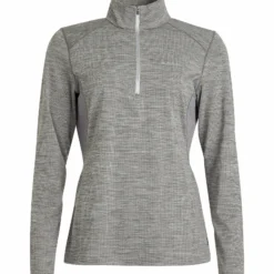 Protest 1/4 Fleece " PRTSENNA In Dark Grey Melee