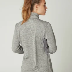 Protest 1/4 Fleece " PRTSENNA In Dark Grey Melee -protest shop protest 1 4 fleece prtsenna in dark grey melee 3