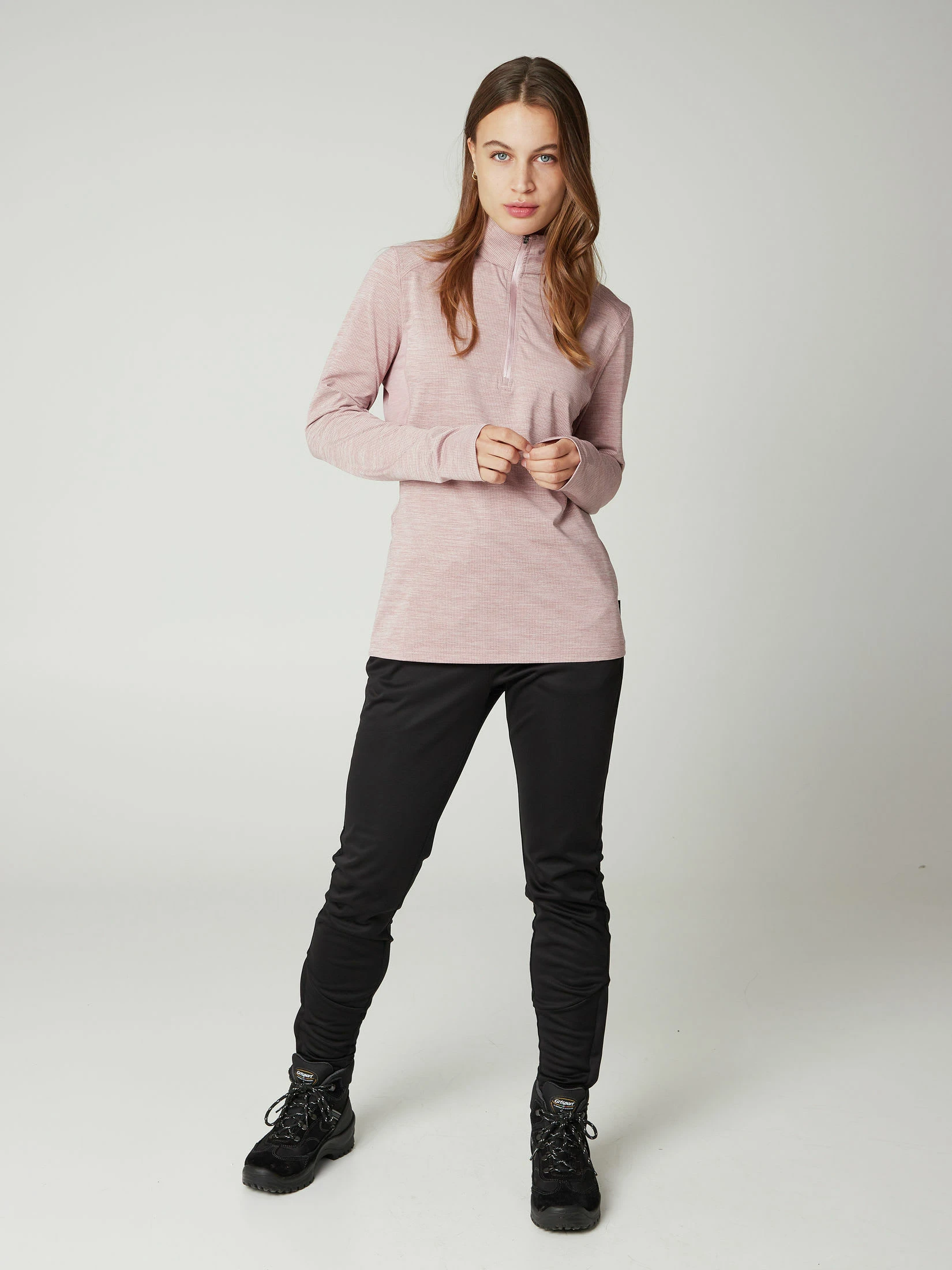 Protest 1/4 Fleece " PRTSENNA In Mauve 5 Protest 1/4 Fleece " PRTSENNA In Mauve – Bild 3