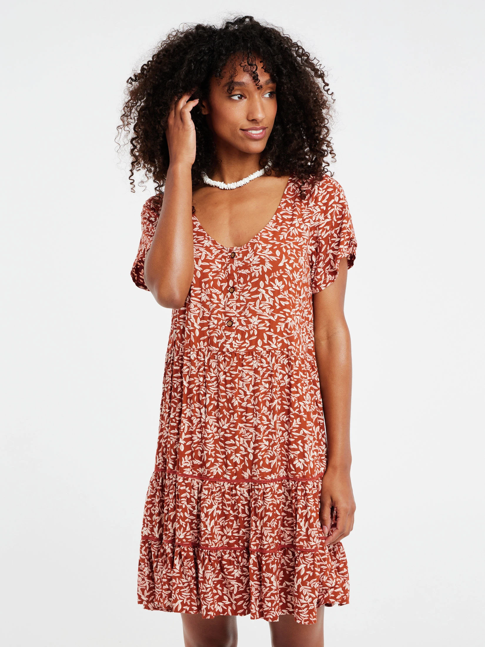 Protest A-Line Kleid " PRTLENI 23 In Chilirust 4 Protest A-Line Kleid " PRTLENI 23 In Chilirust – Bild 2