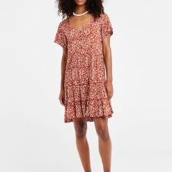 Protest A-Line Kleid " PRTLENI 23 In Chilirust 11 Protest A-Line Kleid " PRTLENI 23 In Chilirust -protest shop protest a line kleid prtleni 23 in chilirust 2