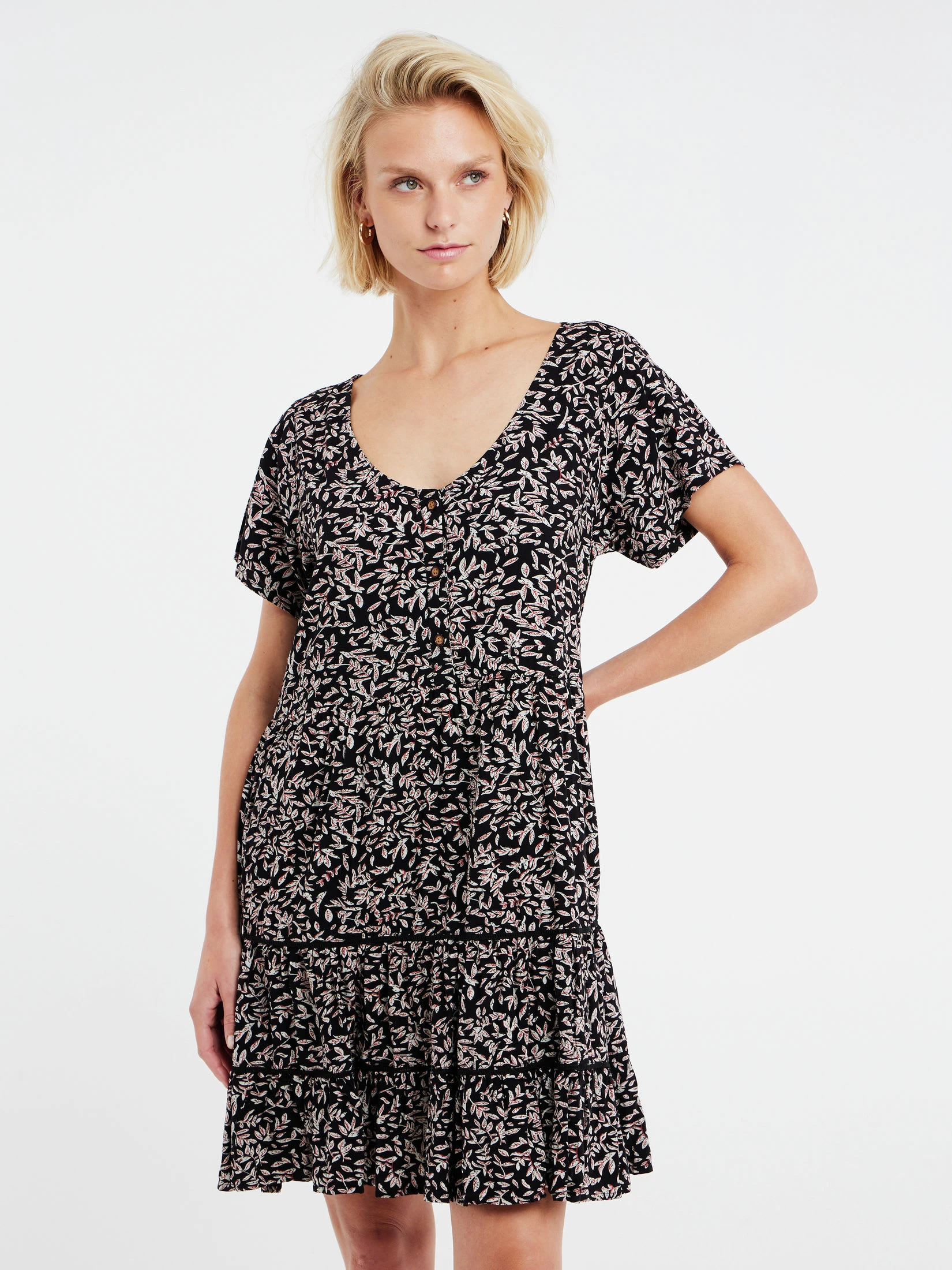 Protest A-Line Kleid " PRTLENI 23 In True Black 4 Protest A-Line Kleid " PRTLENI 23 In True Black – Bild 2