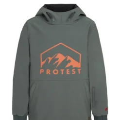 Protest Anorak " PRTCLEYTON JR In Huntergreen