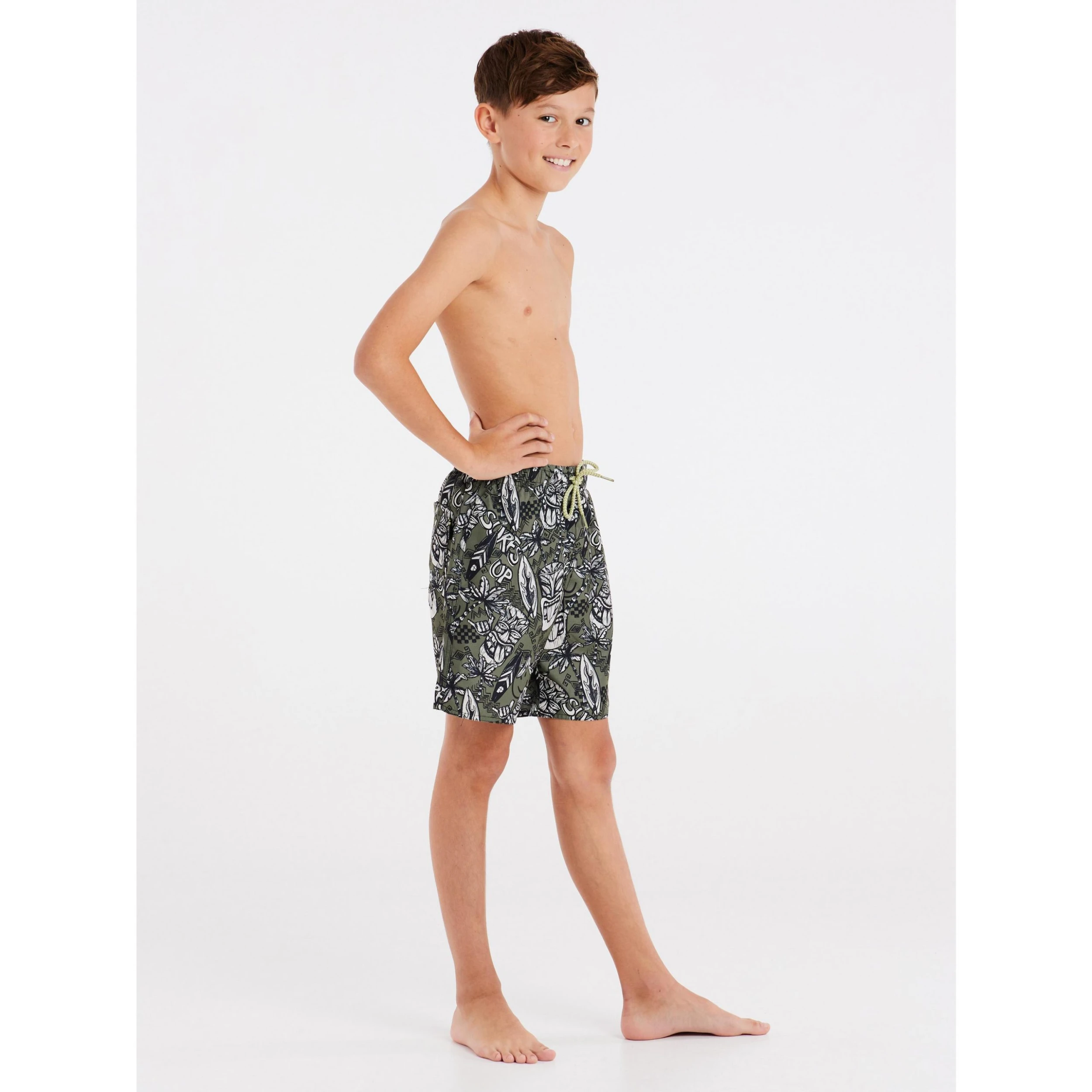 Protest Badeshorts ACID JR In Artichoke Green 9 Protest Badeshorts ACID JR In Artichoke Green – Bild 7