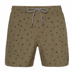 Protest Beachshort " BARAT In Camo Green