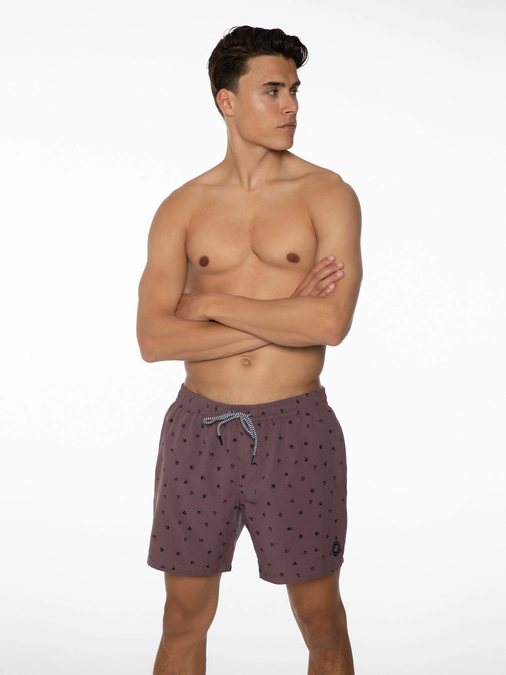 Protest Beachshort " BARAT In Marron Fabric 4 Protest Beachshort " BARAT In Marron Fabric – Bild 2