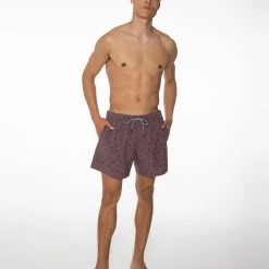 Protest Beachshort " BARAT In Marron Fabric 13 Protest Beachshort " BARAT In Marron Fabric -protest shop protest beachshort barat in marron fabric 2