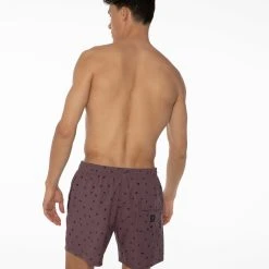 Protest Beachshort " BARAT In Marron Fabric 14 Protest Beachshort " BARAT In Marron Fabric -protest shop protest beachshort barat in marron fabric 3
