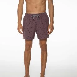 Protest Beachshort " BARAT In Marron Fabric 16 Protest Beachshort " BARAT In Marron Fabric -protest shop protest beachshort barat in marron fabric 5
