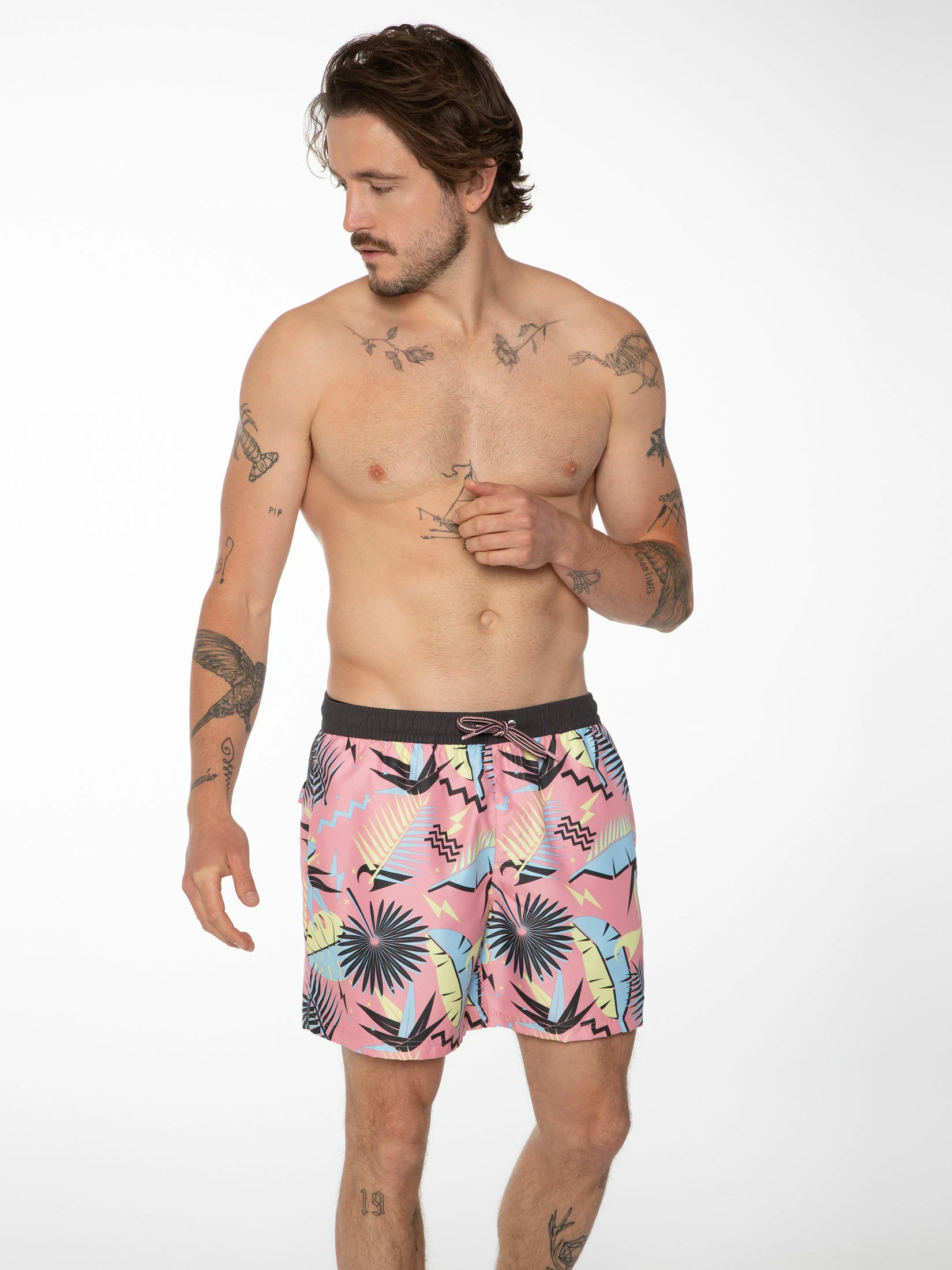 Protest Beachshort " FRANK In Silver Pink 4 Protest Beachshort " FRANK In Silver Pink – Bild 2