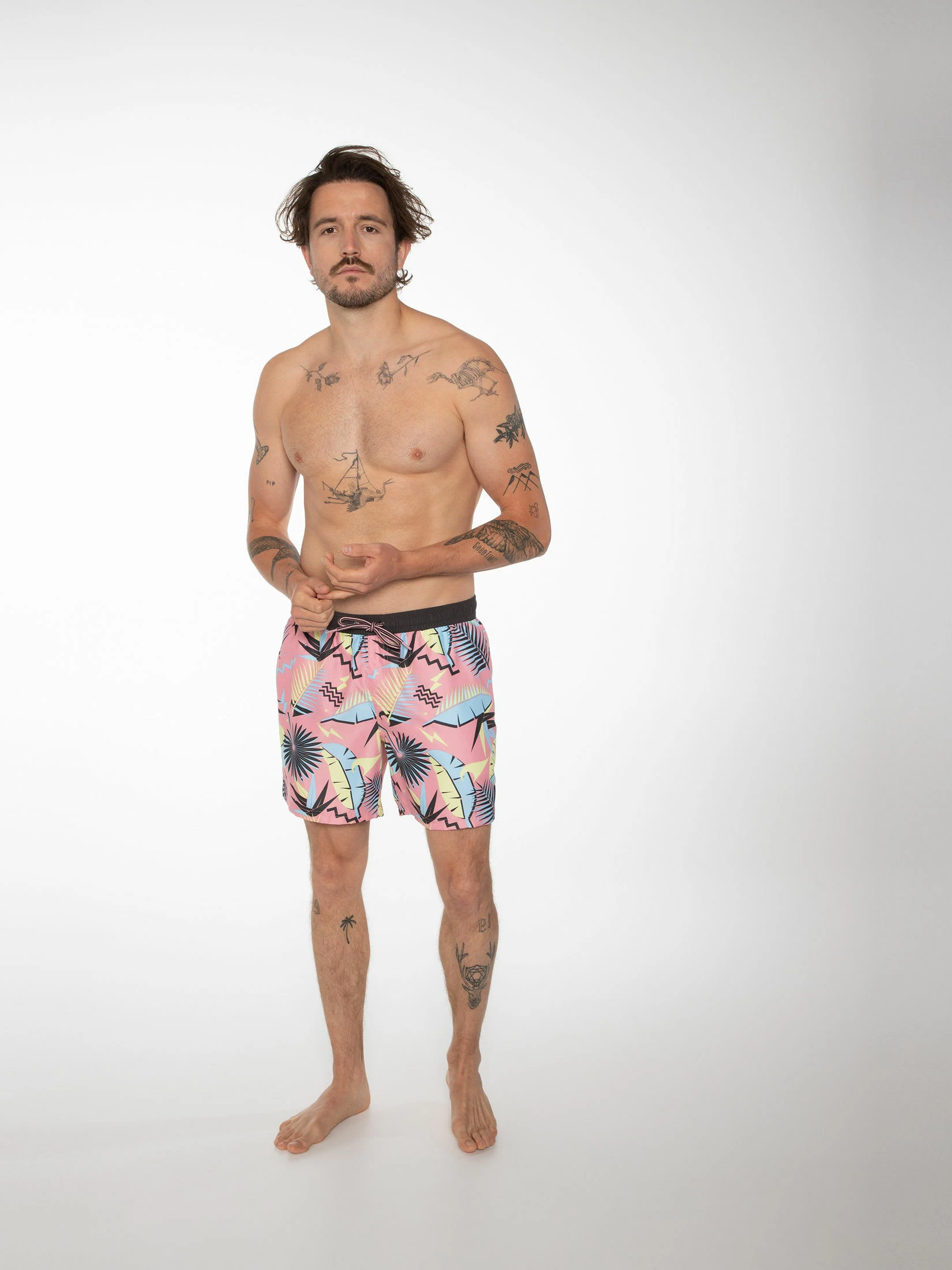 Protest Beachshort " FRANK In Silver Pink 5 Protest Beachshort " FRANK In Silver Pink – Bild 3