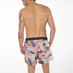 Protest Beachshort " FRANK In Silver Pink 14 Protest Beachshort " FRANK In Silver Pink -protest shop protest beachshort frank in silver pink 3