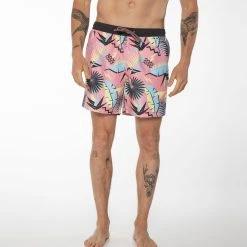 Protest Beachshort " FRANK In Silver Pink 16 Protest Beachshort " FRANK In Silver Pink -protest shop protest beachshort frank in silver pink 5