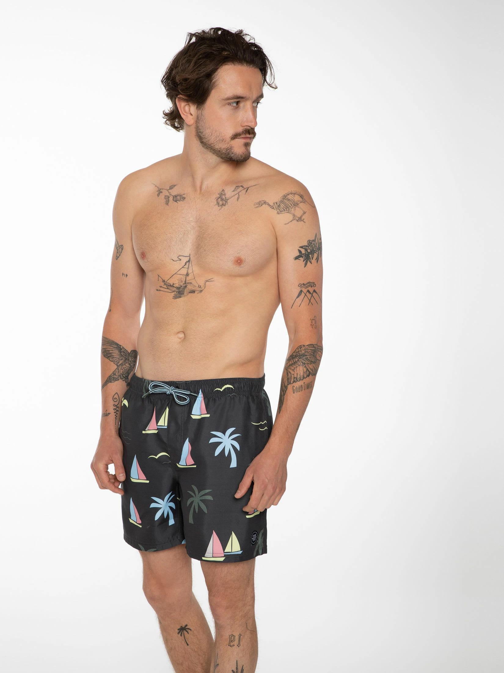 Protest Beachshort " LAMAR In Deep Grey 4 Protest Beachshort " LAMAR In Deep Grey – Bild 2