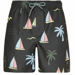 Protest Beachshort " LAMAR In Deep Grey