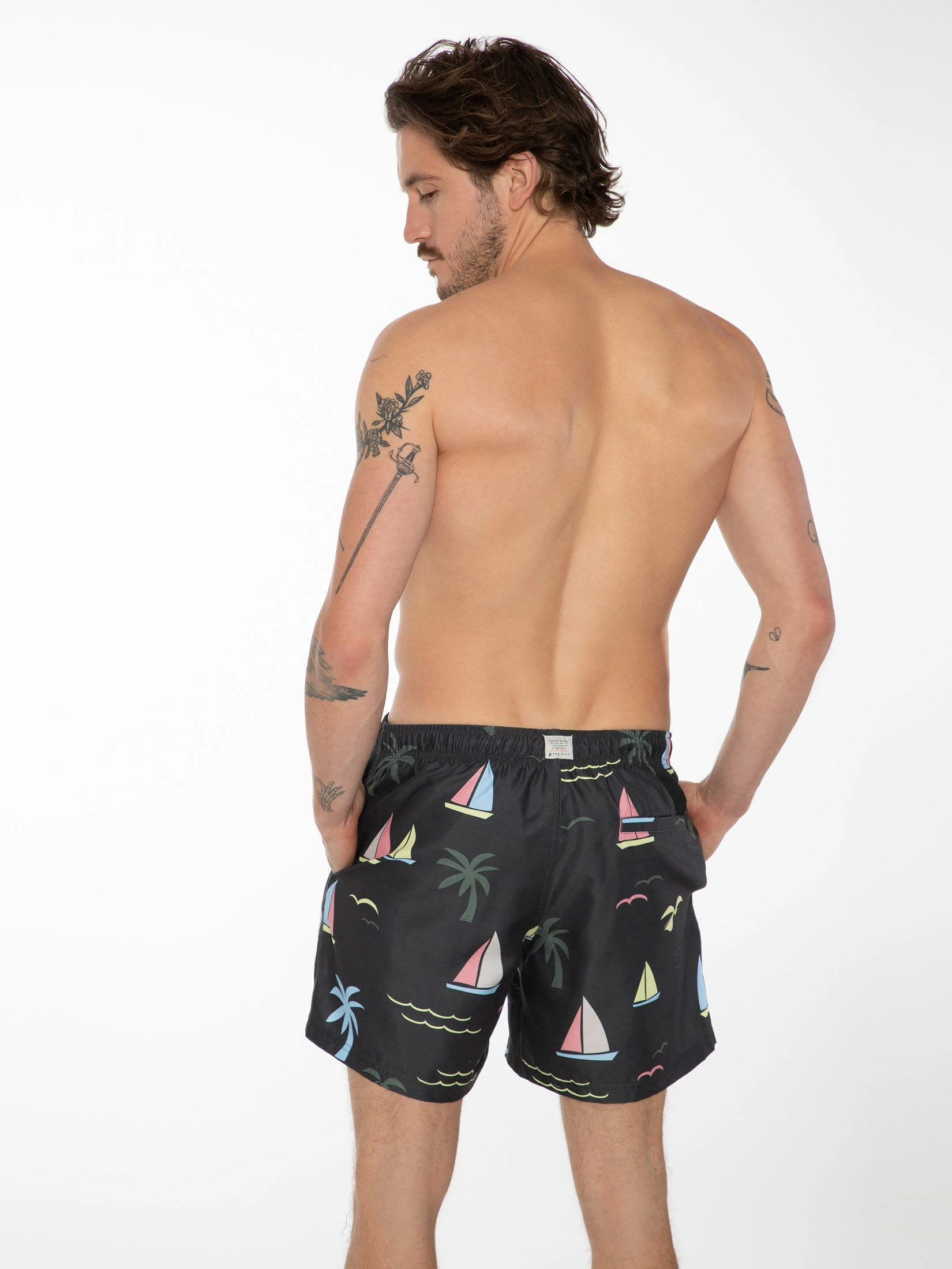 Protest Beachshort " LAMAR In Deep Grey 6 Protest Beachshort " LAMAR In Deep Grey – Bild 4