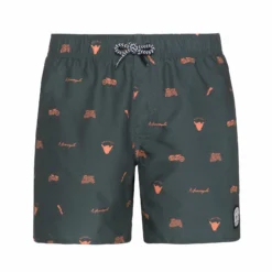 Protest Beachshort " PRTDENNIS JR In Huntergreen