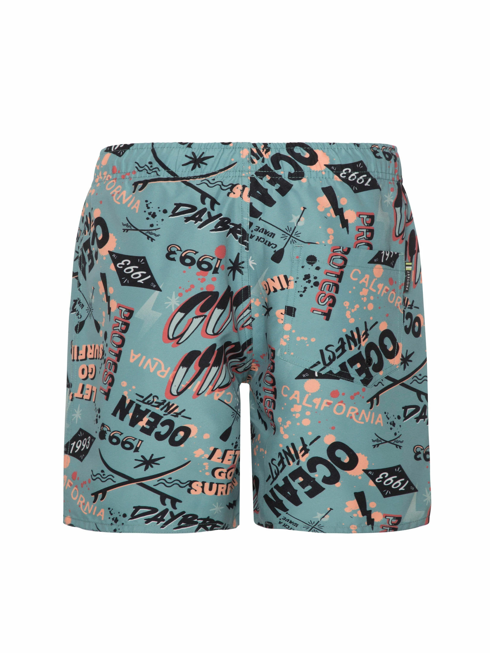 Protest Beachshort " PRTYANSEN JR In Arcticgreen 4 Protest Beachshort " PRTYANSEN JR In Arcticgreen – Bild 2