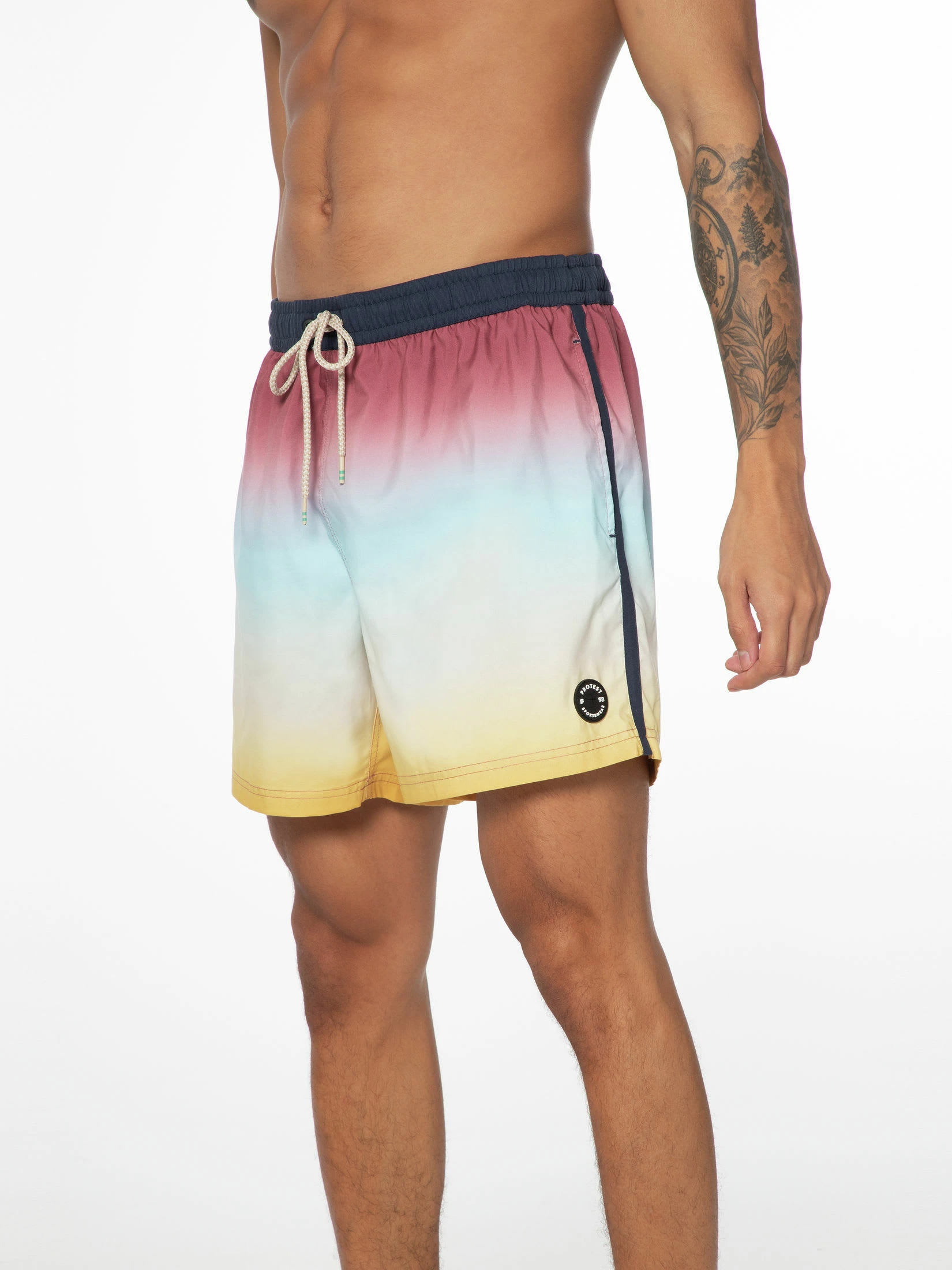 Protest Beachshort " PRTYOUENN In Roan Rougebordeaux 8 Protest Beachshort " PRTYOUENN In Roan Rougebordeaux – Bild 6