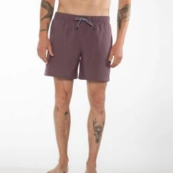 Protest Beachshorts " DAVEY In Marron Fabric 16 Protest Beachshorts " DAVEY In Marron Fabric -protest shop protest beachshorts davey in marron fabric 5