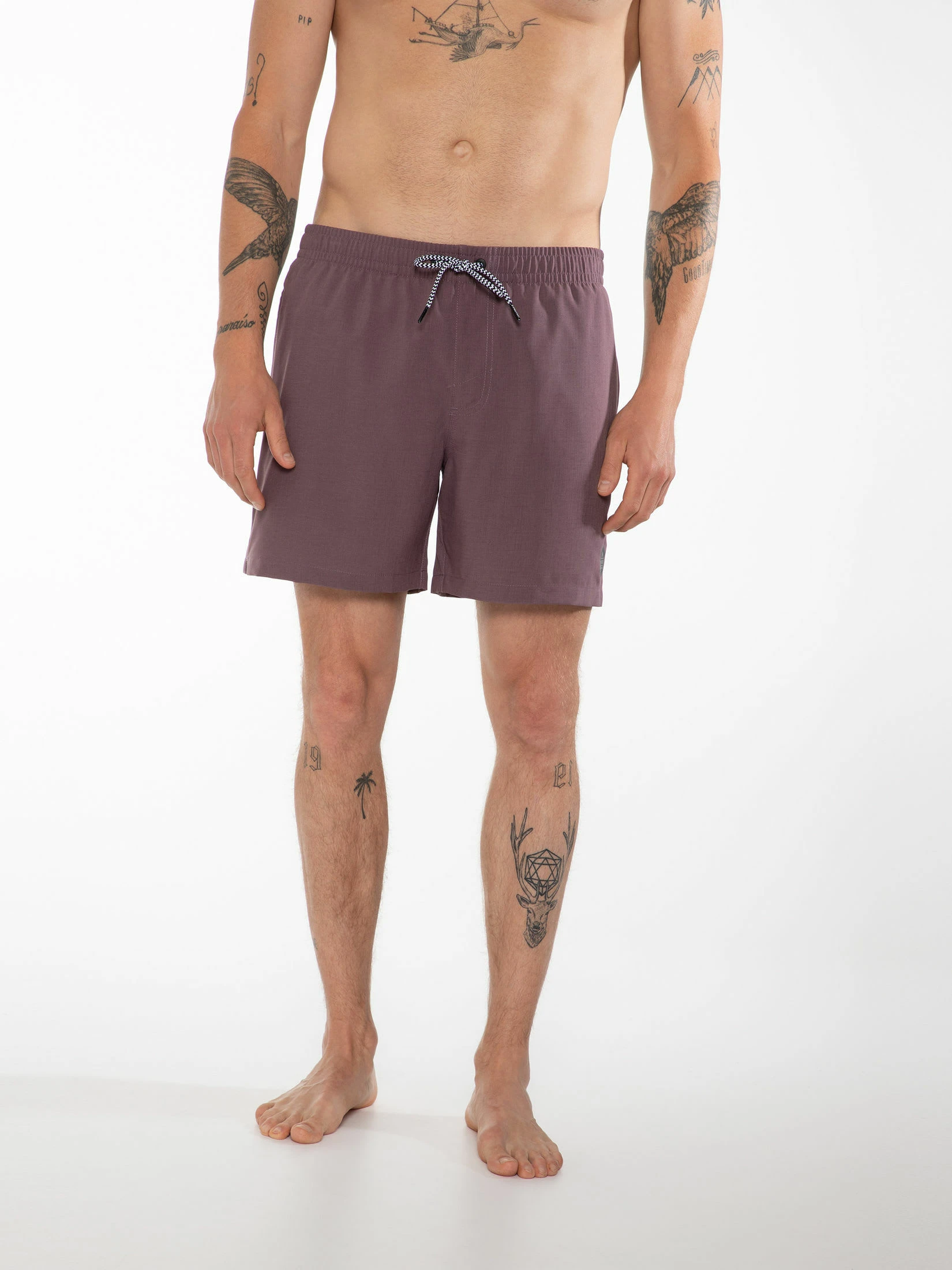 Protest Beachshorts " DAVEY In Marron Fabric 8 Protest Beachshorts " DAVEY In Marron Fabric – Bild 6