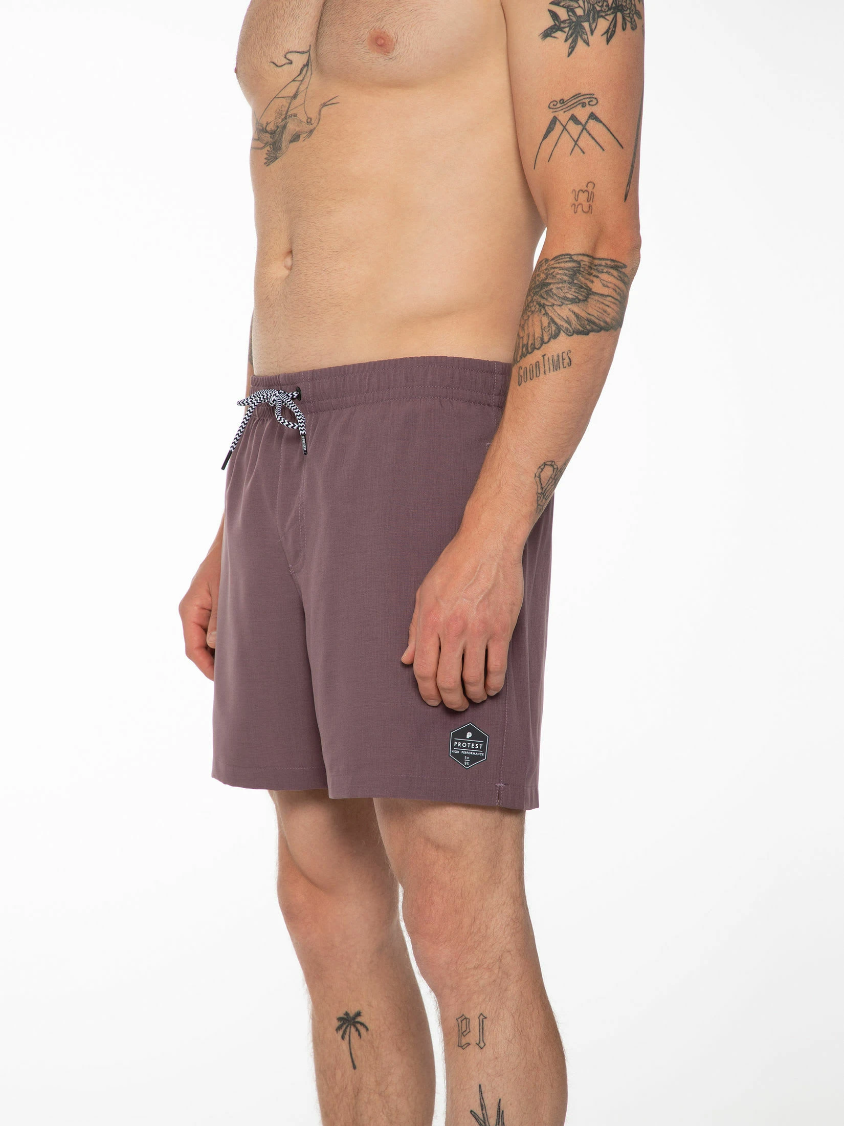 Protest Beachshorts " DAVEY In Marron Fabric 10 Protest Beachshorts " DAVEY In Marron Fabric – Bild 8