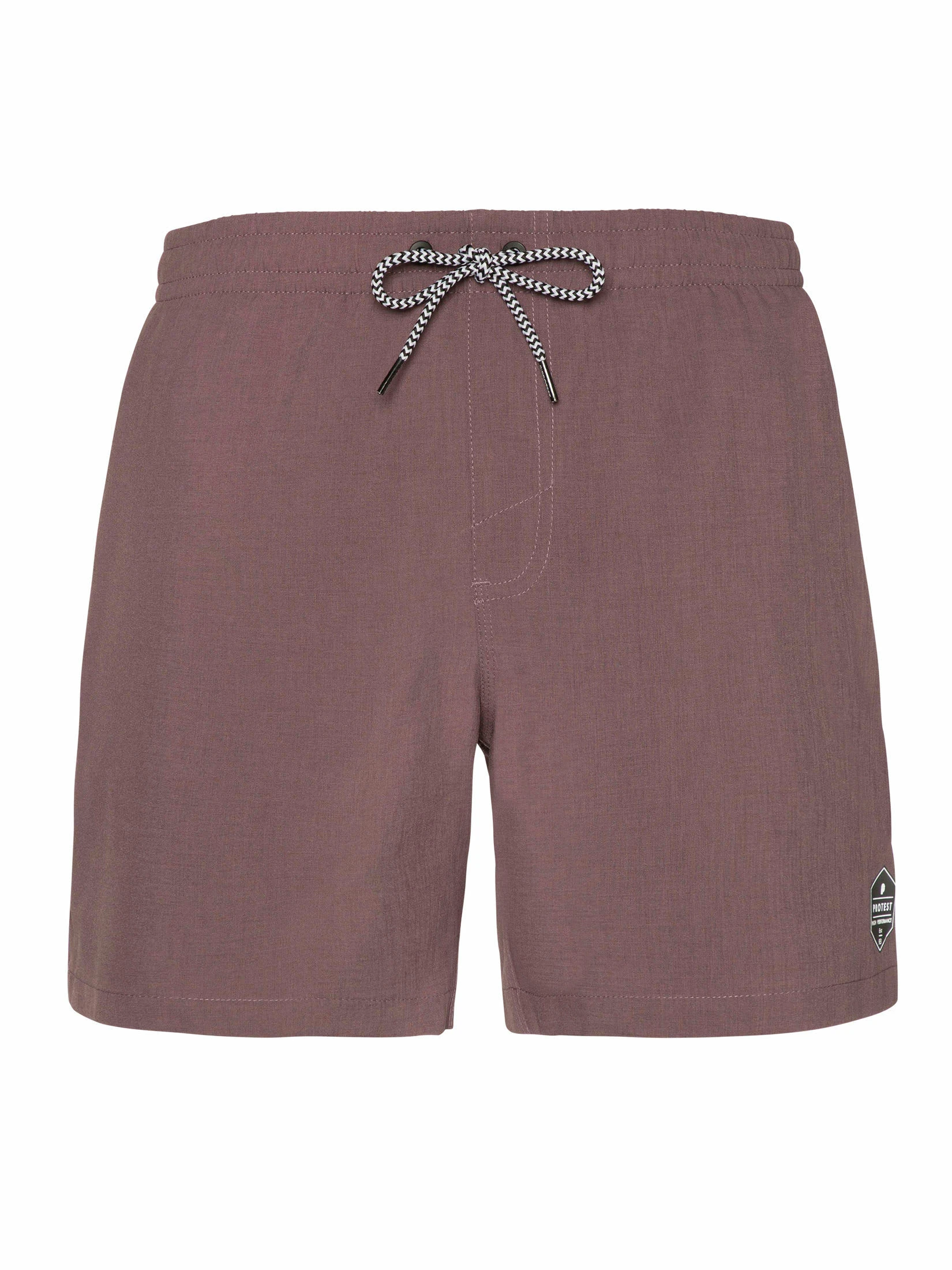 Protest Beachshorts " DAVEY In Marron Fabric 3 Protest Beachshorts " DAVEY In Marron Fabric