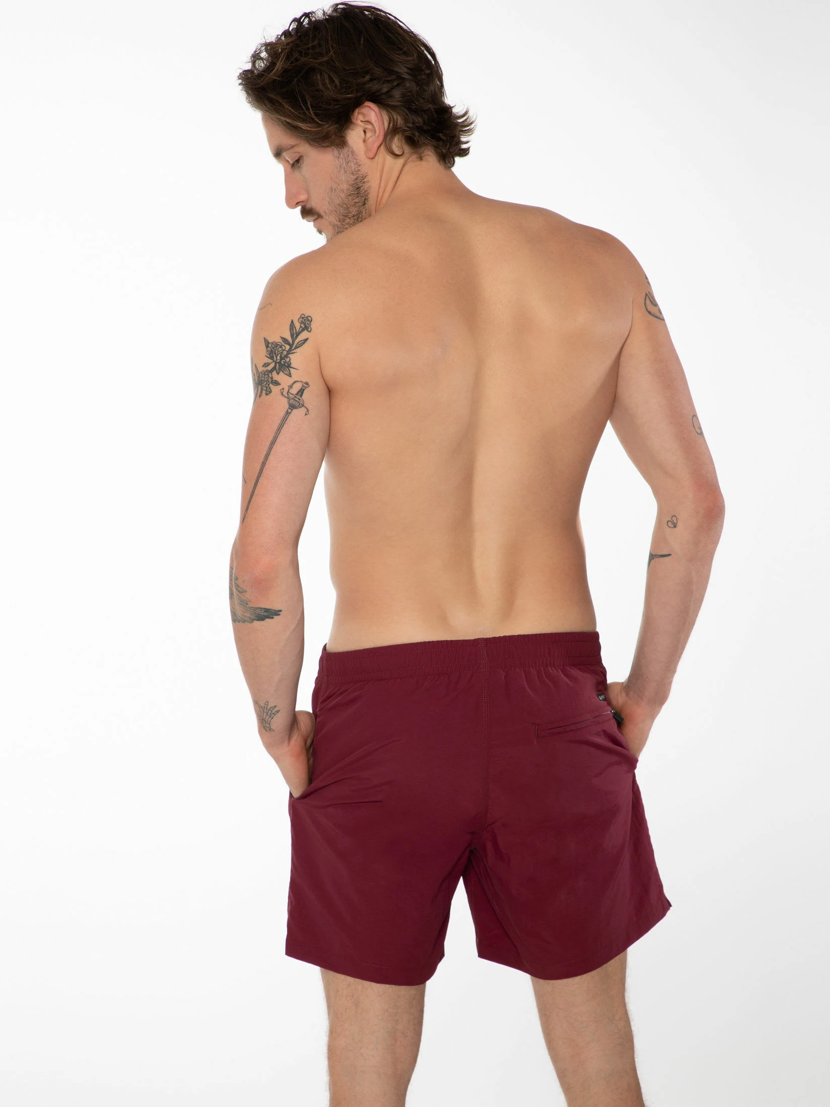 Protest Beachshorts " FASTER In Dark Cherry 6 Protest Beachshorts " FASTER In Dark Cherry – Bild 4