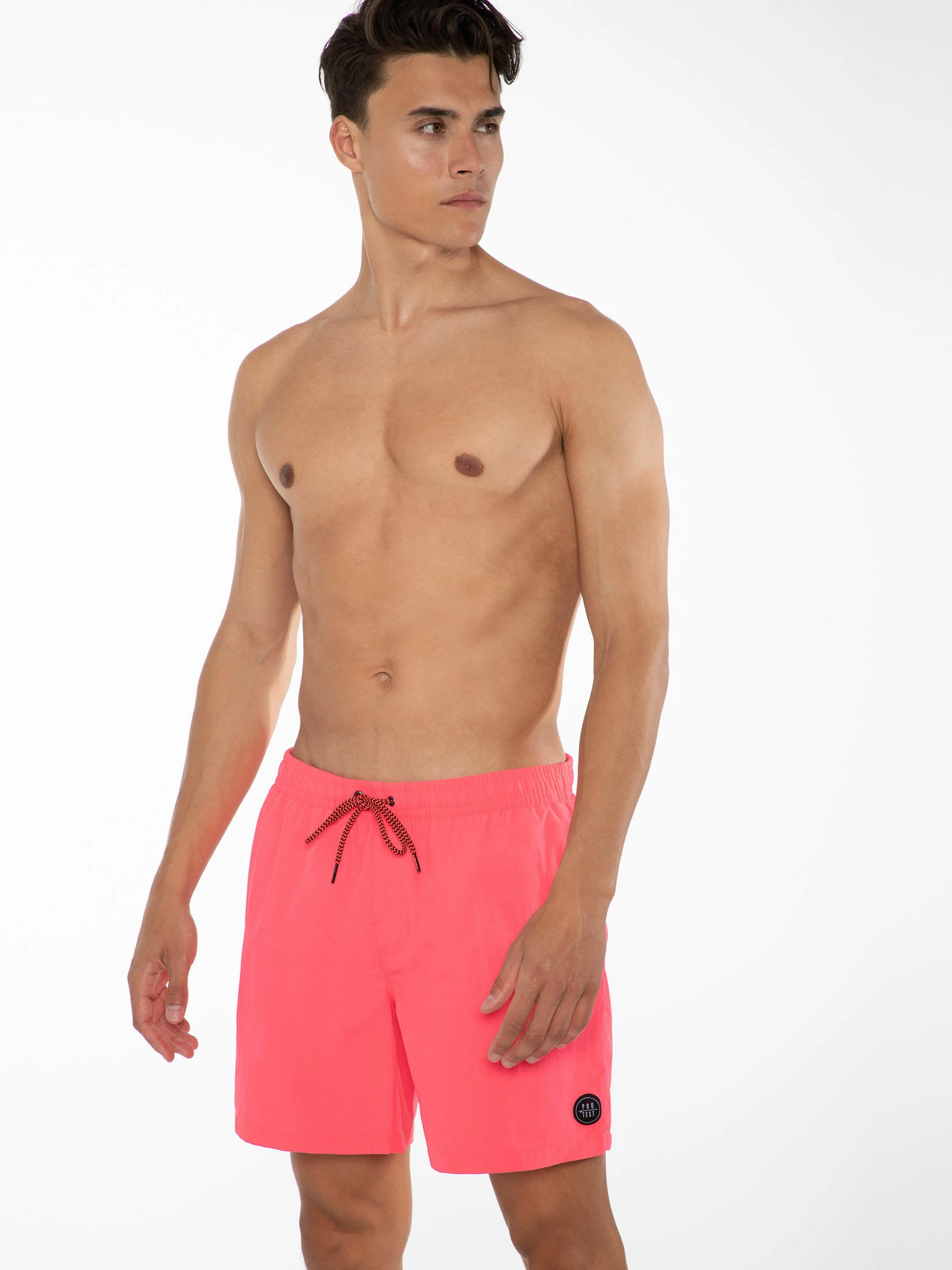 Protest Beachshorts " FASTER In Fluor Pink 4 Protest Beachshorts " FASTER In Fluor Pink – Bild 2