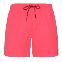 Protest Beachshorts " FASTER In Fluor Pink