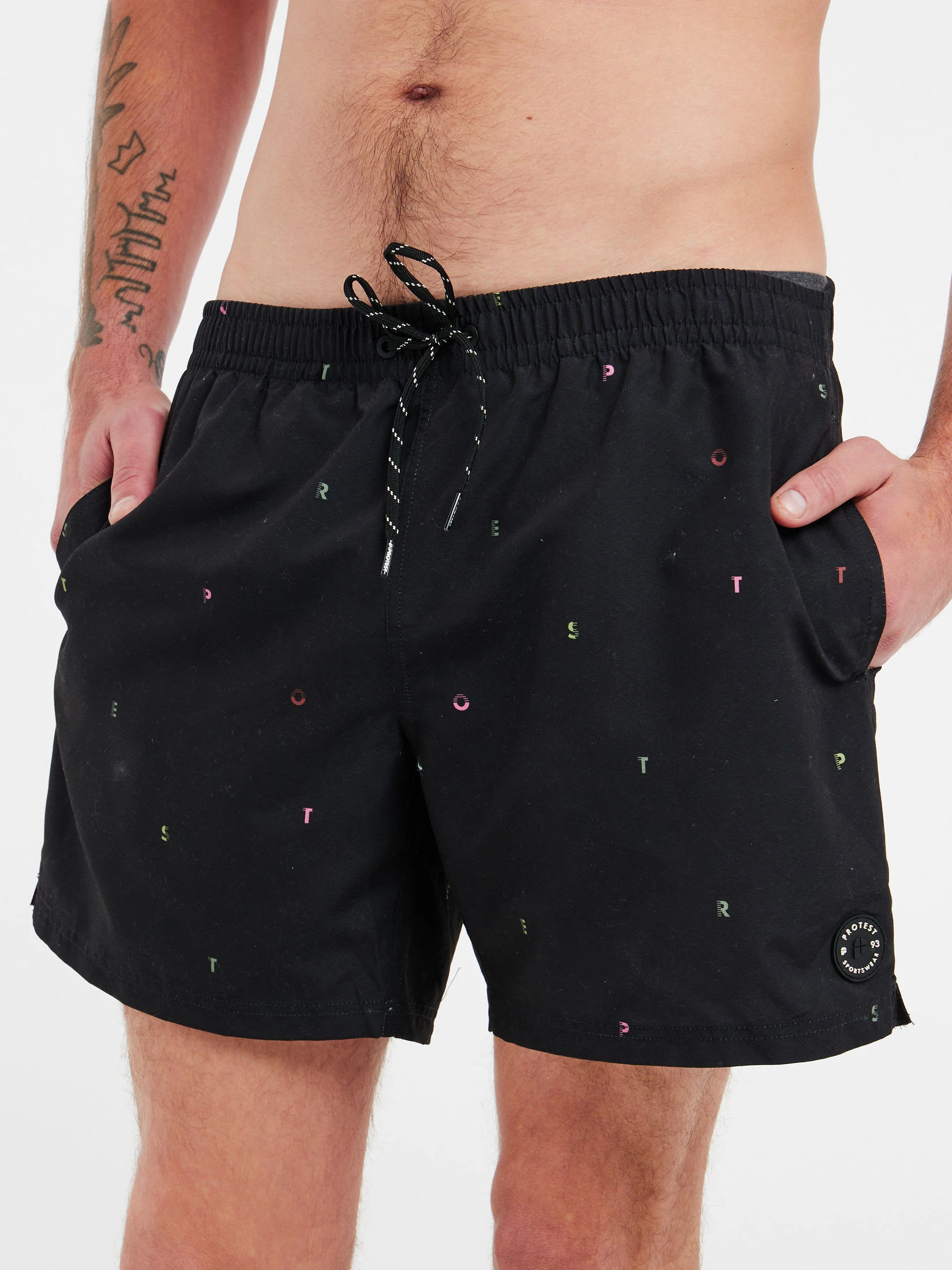 Protest Beachshorts " PRTKOSHI In True Black 8 Protest Beachshorts " PRTKOSHI In True Black – Bild 6