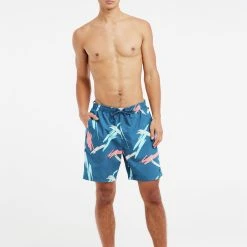 Protest Beachshorts " PRTLEUCA In DeepDive Blue -protest shop protest beachshorts prtleuca in deepdive blue 2
