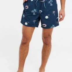 Protest Beachshorts " PRTVUNG In Night Skyblue -protest shop protest beachshorts prtvung in night skyblue 1