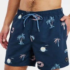 Protest Beachshorts " PRTVUNG In Night Skyblue -protest shop protest beachshorts prtvung in night skyblue 5