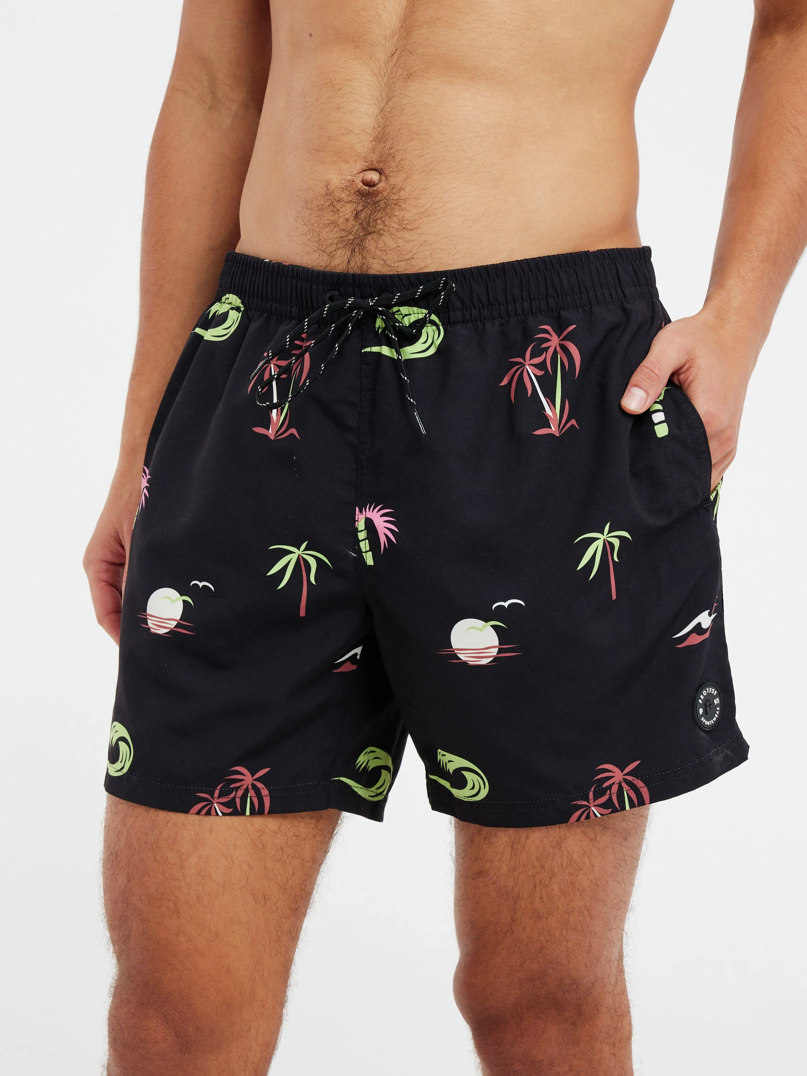Protest Beachshorts " PRTVUNG In True Black 8 Protest Beachshorts " PRTVUNG In True Black – Bild 6