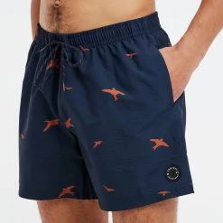 Protest Beachshorts " PRTZINZU In Night Skyblue -protest shop protest beachshorts prtzinzu in night skyblue 5