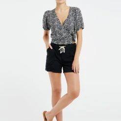 Protest Blouse " PRTSOMOV In True Black 11 Protest Blouse " PRTSOMOV In True Black -protest shop protest blouse prtsomov in true black 2