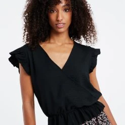 Protest Blouse " PRTYOKA In True Black 14 Protest Blouse " PRTYOKA In True Black -protest shop protest blouse prtyoka in true black 5