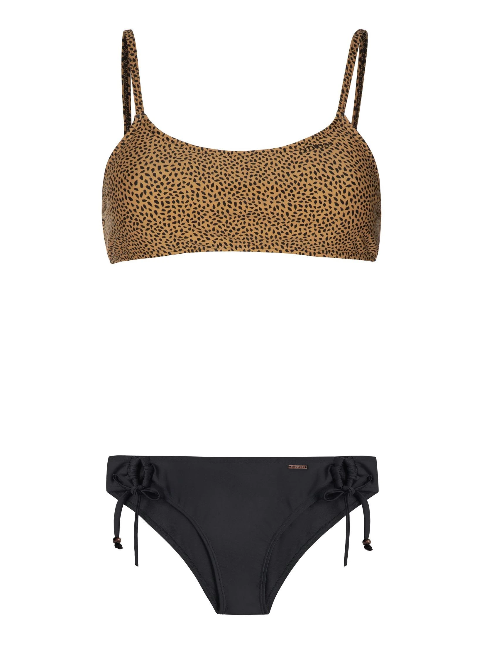 Protest Bralette-Bikini Cheeky " PRTDOLPHIN In True Black 3 Protest Bralette-Bikini Cheeky " PRTDOLPHIN In True Black