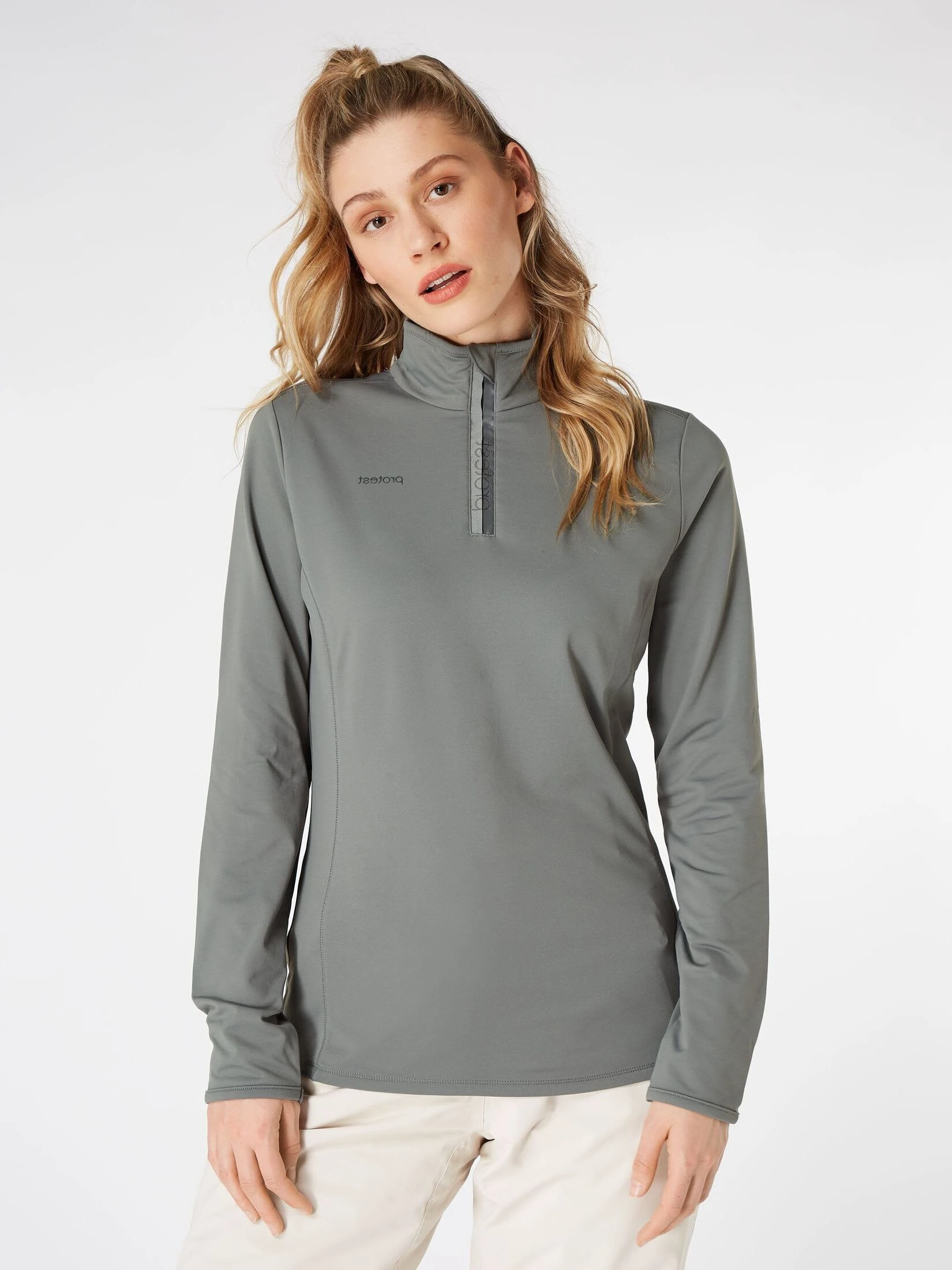 Protest Fleece " FABRIZ In Mistygreen 4 Protest Fleece " FABRIZ In Mistygreen – Bild 2