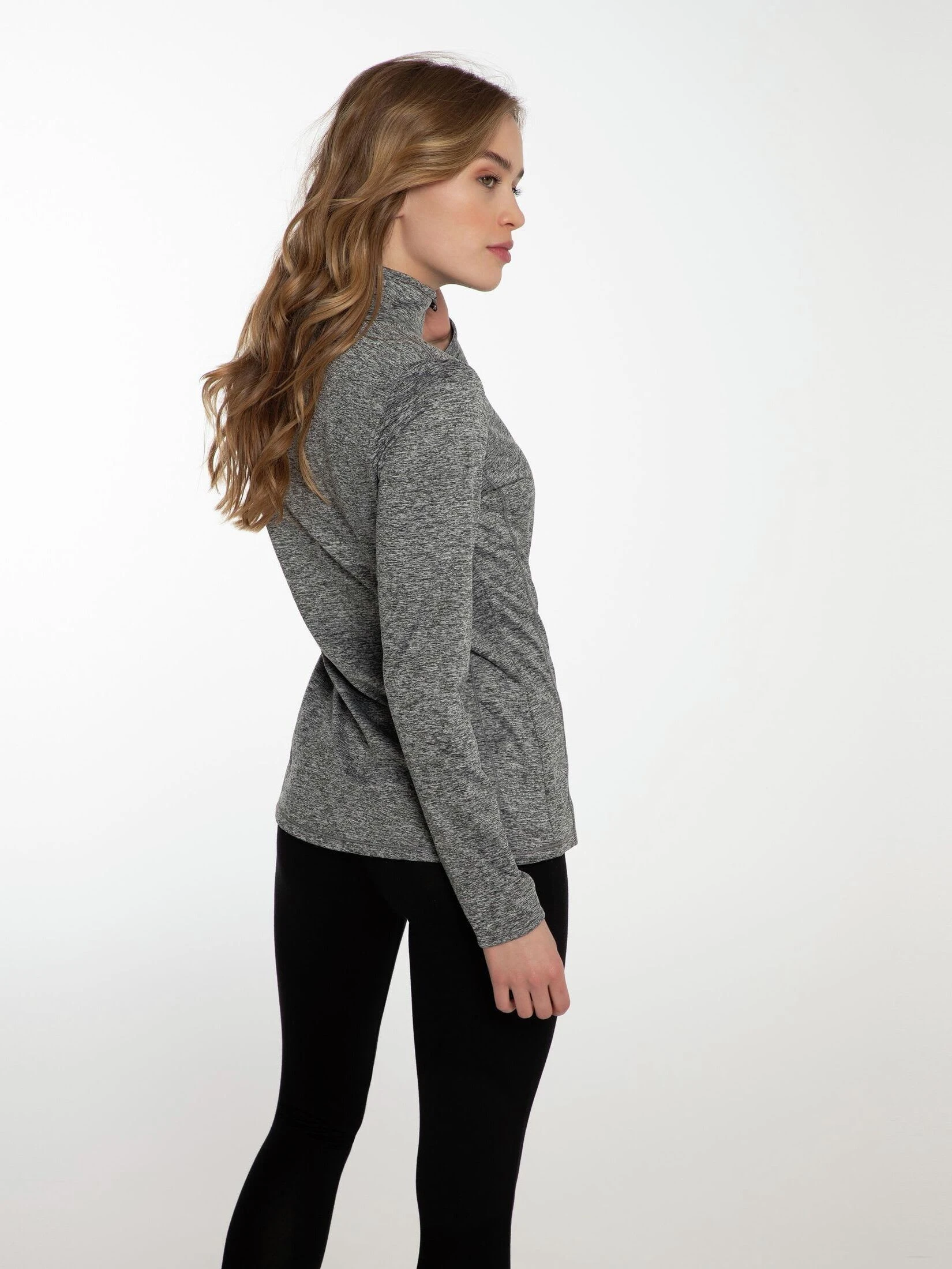 Protest Fleece " FABRIZM In Dark Grey Melee 6 Protest Fleece " FABRIZM In Dark Grey Melee – Bild 4