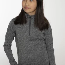 Protest Fleece " FABRIZOM JR In Dark Grey Melee -protest shop protest fleece fabrizom jr in dark grey melee 5