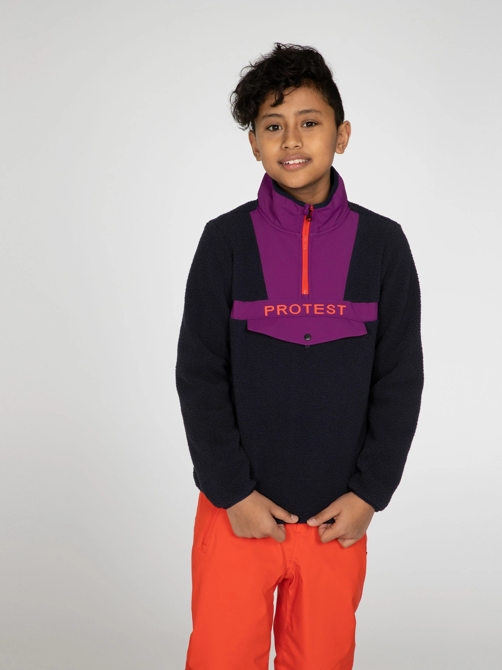 Protest Fleece " FERRY JR In Space Blue 4 Protest Fleece " FERRY JR In Space Blue – Bild 2