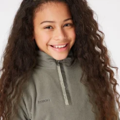 Protest Fleece " MUTEY JR In Mistygreen -protest shop protest fleece mutey jr in mistygreen 4