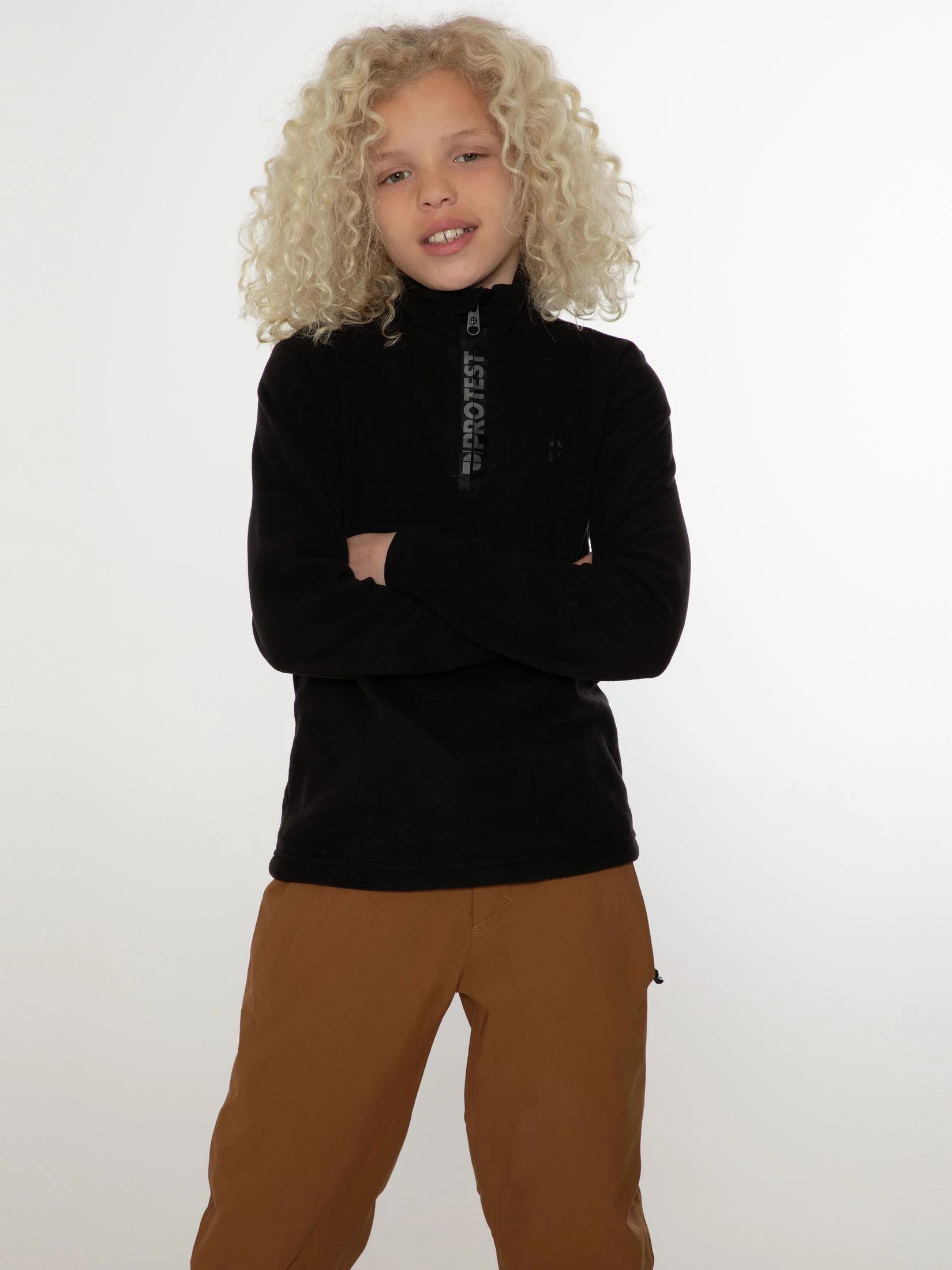 Protest Fleece " PERFECTY JR In True Black 4 Protest Fleece " PERFECTY JR In True Black – Bild 2