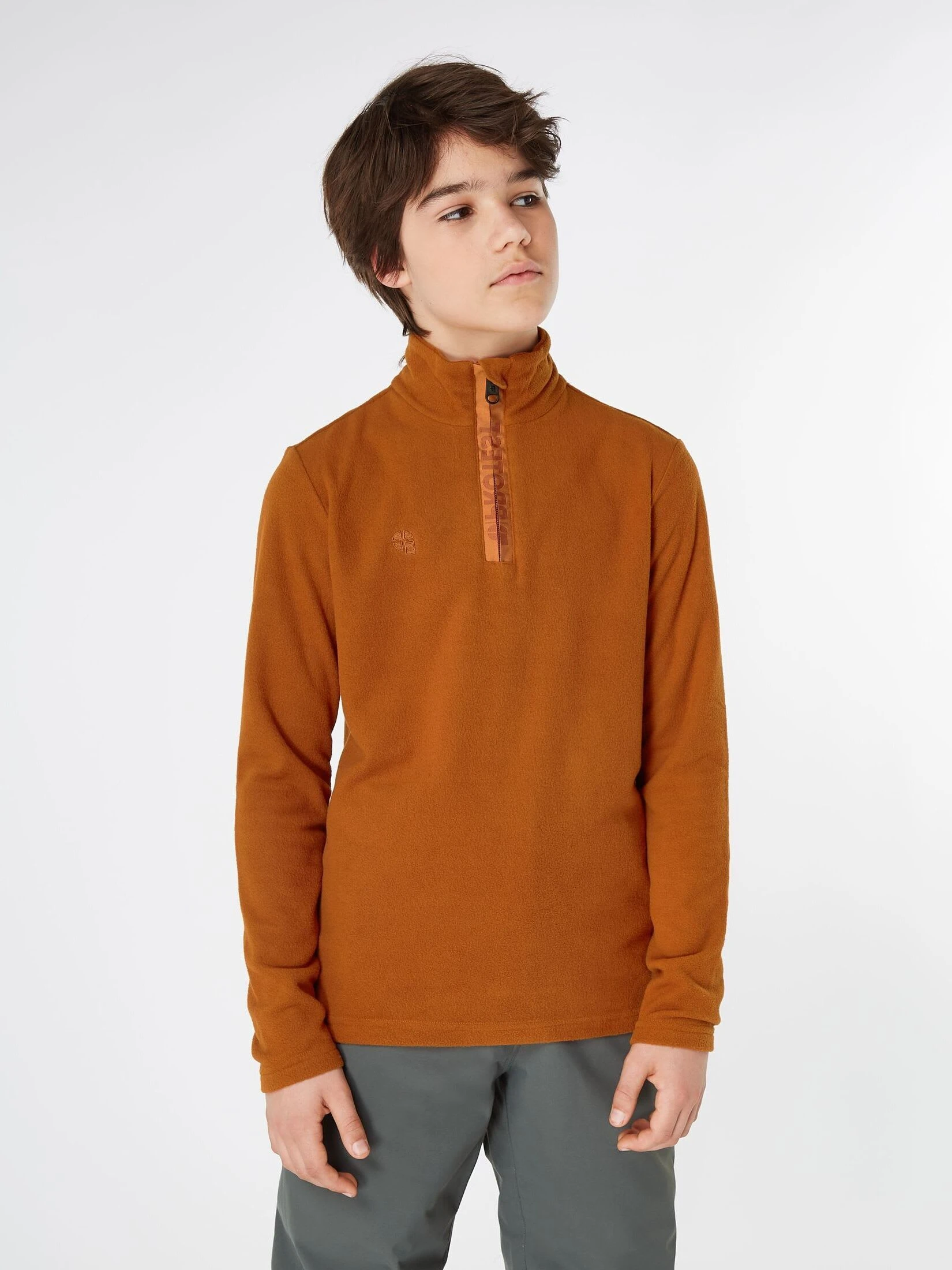 Protest Fleece " PERFECTY JR In Umberorange 4 Protest Fleece " PERFECTY JR In Umberorange – Bild 2