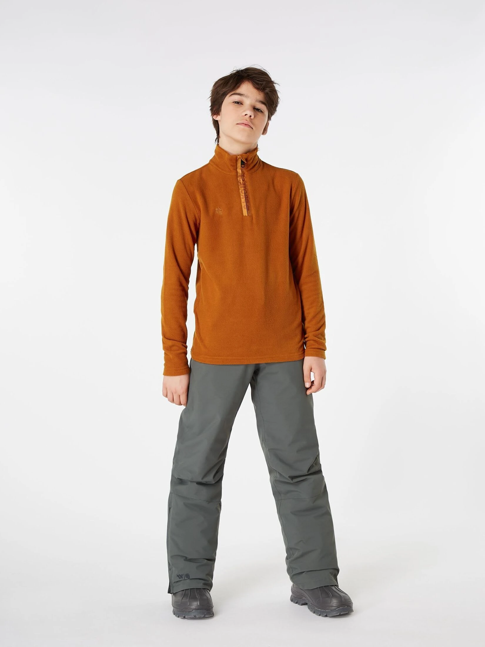 Protest Fleece " PERFECTY JR In Umberorange 5 Protest Fleece " PERFECTY JR In Umberorange – Bild 3