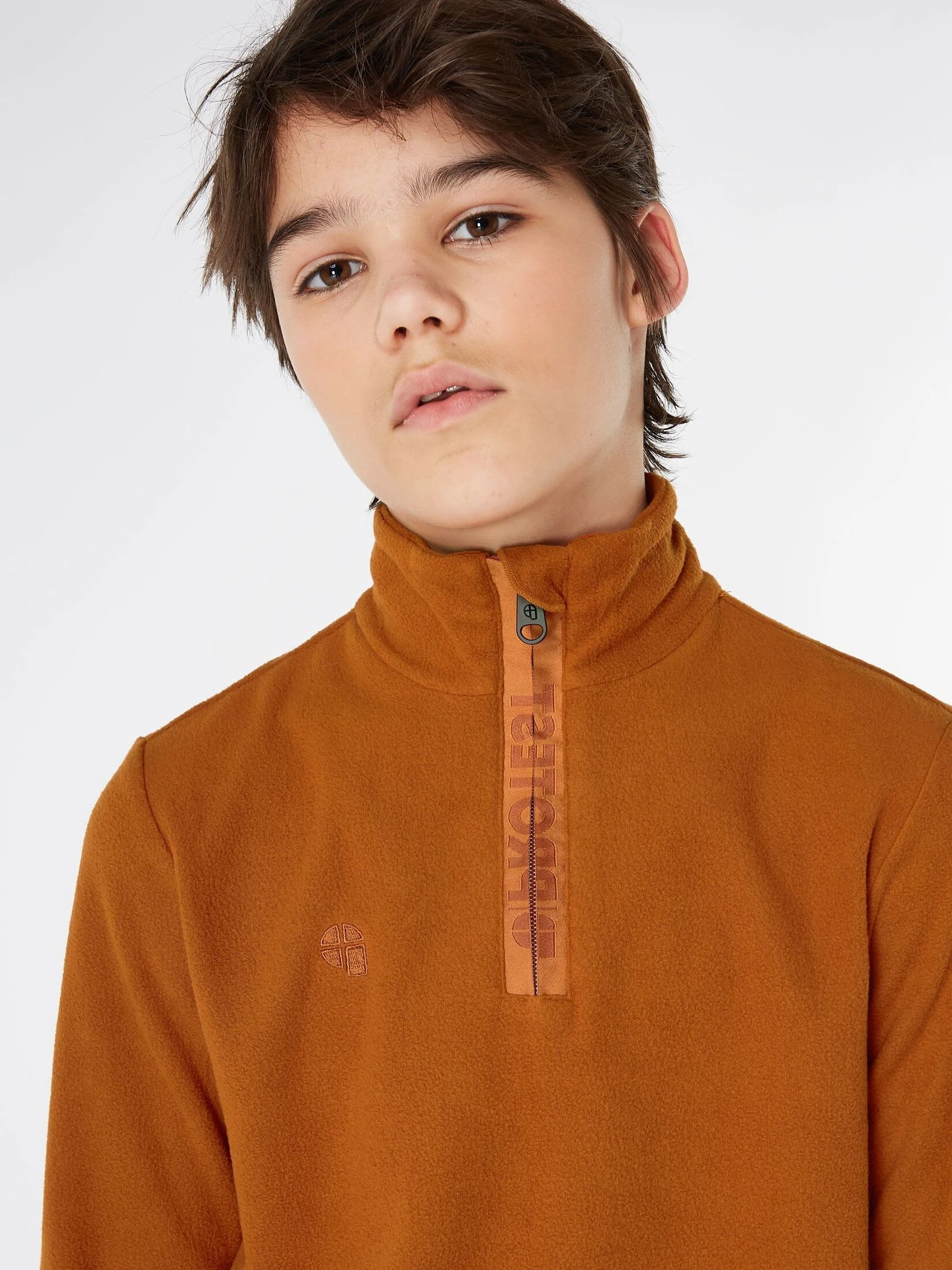 Protest Fleece " PERFECTY JR In Umberorange 7 Protest Fleece " PERFECTY JR In Umberorange – Bild 5